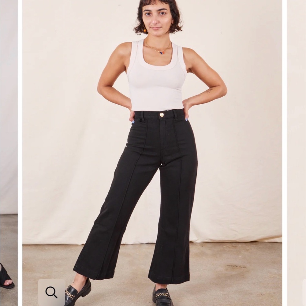 Big Bud Press Western Black High-Waisted Pants